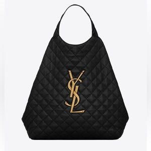 YSL Yves Saint Laurent icare bag in Black.